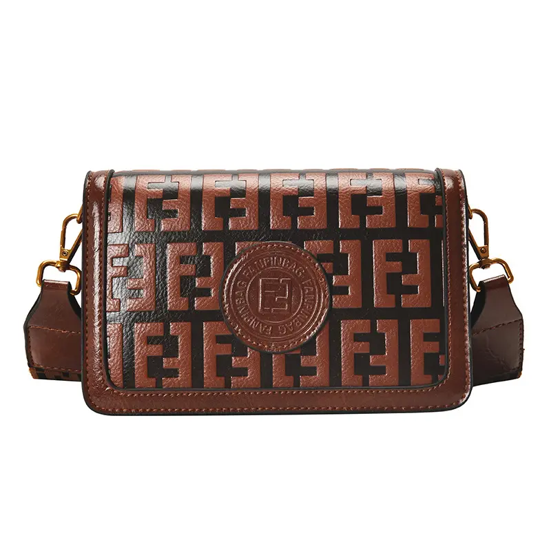 New ins trend brand chocolate wallet ladies borsa a tracolla designer borsa marca