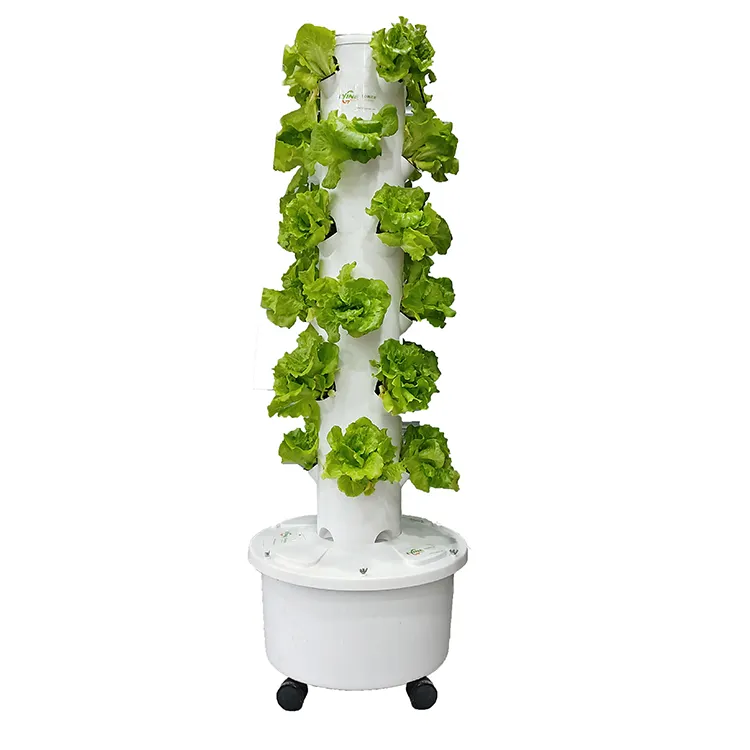 Home Garden vertical Grow Kit tower garden aeroponics system sistemi di coltivazione idroponica aeroponica fai da te