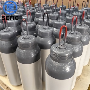 Портативный индивидуальный цветной Eniso9809-1 2.7l 200bar пустые газовые баллоны Co2 для продажи - Product Image 3