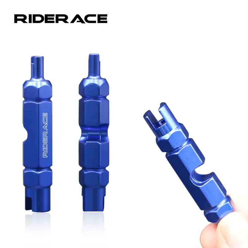 RIDERACE 1 זוג פיית אוויר צמיג ברגים רב תכליתי מעשי MTB אופני שסתום ליבת אגוז ברגים רכיבה על פירוק תיקון כלי