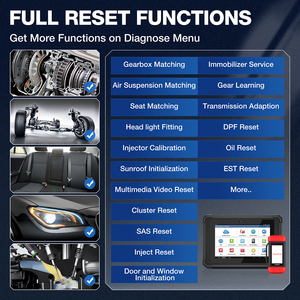 LAUNCH X431 PAD V Auto ECU Online-Programmierung Codierung steuerung Vollständige Reset-Funktionen Automotive Scan Diagnostic Tools - Product Image 6
