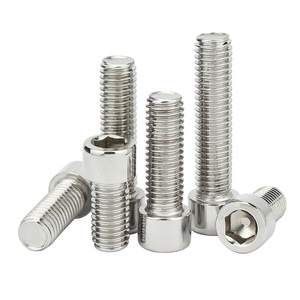 Paslanmaz çelik A2 A4 304 316l Din 912 Allen <span class=keywords><strong>M3</strong></span> M4 M5 M6 M7 M8 M9 altıgen başlı soket başlık vidası