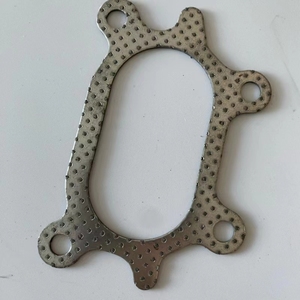 JInwo 2.5 inç egzoz contası 2-Bolt 63mm flanş yüksek sıcaklık conta evrensel