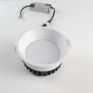 <strong>Round</strong> Down Light Recessed Spot Light <strong>10w</strong> 20w 30w Lights with Reflector Pf0.5 Aluminum Pc Antiglare Trimless <strong>Led</strong> Downlight - Product Image 1