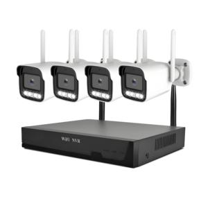 4CH 5MP Wifi Security Camera <strong>System</strong> with CCTV NVR Kit Bullet Camera for Home - Product Image 1