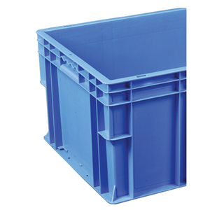 Contenedor apilable de plástico de tamaño estándar de la UE con caja de almacenamiento de inyección rectangular de diseño multifuncional para almacenamiento de transportadores - Product Image 5