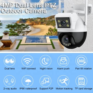 Yoosee Hot Sale PTZ CCTV Camera WiFi Dual Screen Display 2MP*2 Remote Viewing Smart Home <strong>Security</strong> Camera <strong>System</strong> - Product Image 3