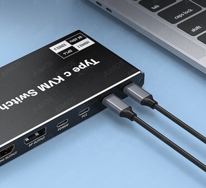 HDMI2.0 8k type-c kvm交换机2*1适用于苹果电脑手机共享鼠标键盘显示器 - Product Image 2