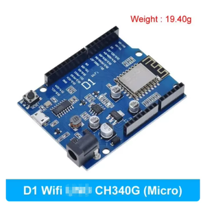 ESP-12E D1 R3 CH340 CH340G scheda di sviluppo WiFi basata su ESP8266 scudo Smart Electronic PCB - Product Image 6