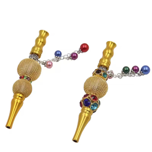 Phụ kiện shisha bằng kim loại 115mm, đầu lọc miệng hút shisha, đầu lọc miệng hookah - Product Image 4