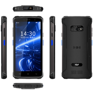 YGF F20 <span class=keywords><strong>Android</strong></span> 5.5 Polegadas Tela Robusto PDA <span class=keywords><strong>NFC</strong></span> <span class=keywords><strong>RFID</strong></span> Leitor 2D Barcode Scanner WIFI Comunicação IP67 Vedação Octa-core 2.0GHz