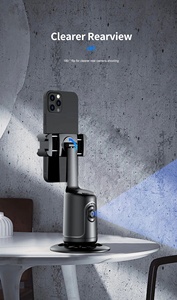 P 01 pro 360 akıllı yüz tanıma kamera ızgarası bir Tripod Gimbal sabitleyici ile 360 yatay ve dikey çekim - Product Image 3