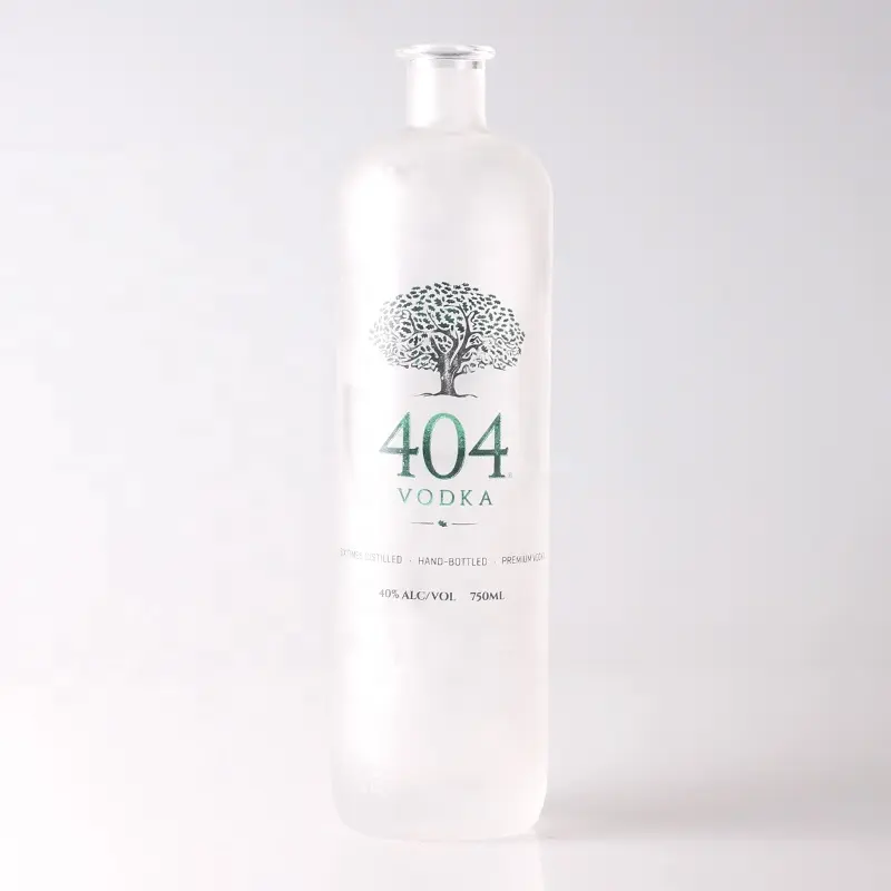 सफेद पाले सेओढ़ लिया कांच की बोतल 500 ml अपारदर्शी सफेद कांच की बोतल