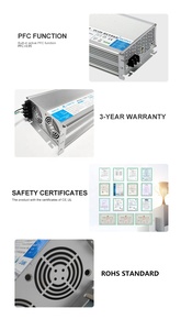 Controlador LED UV TBWTEK de 1000W, multivoltaje, 180-277V, entrada de CA, atenuación PWM, protección contra sobretemperatura, certificado ETL para inyección de tinta - Product Image 6