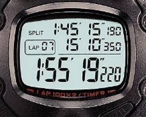 Timer elettronico del cronometro a tre file a 30 segmenti per 0.01 secondi - Product Image 4