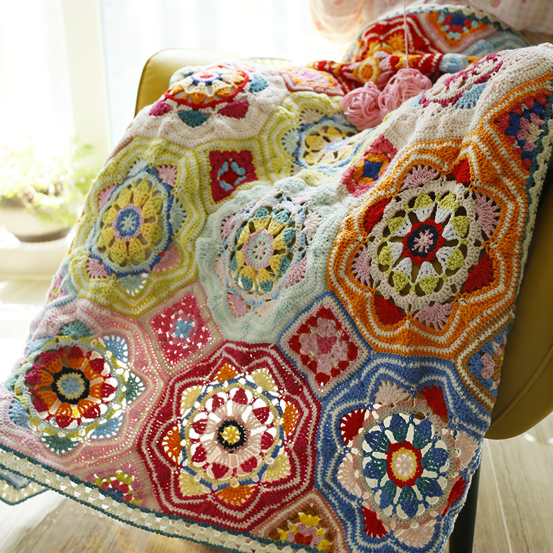 crochet blanket-95*95CM