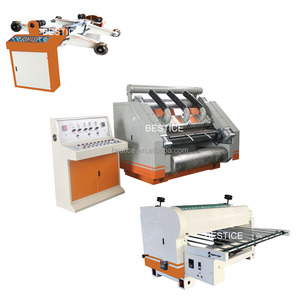Low <strong>Cost</strong> Single Facer Corrugated Machine With <strong>a</strong> B <strong>C</strong> D E F Flute for Pizza Box Paper Cup Shoe Carton Box DIY Decoration - Product Image 5