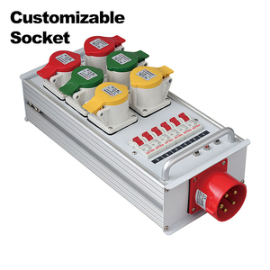 SHTX Handheld 3phase Electricity Power <strong>Controller</strong> 6way Stage Distribution Box 32A <strong>Output</strong> Distro Power Box for Light Audio Screen - Product Image 3