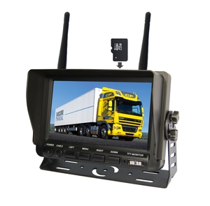 SISTEMA DE CÂMERA DE BACKUP SEM FIO <span class=keywords><strong>DISPLAY</strong></span> DUAL TELA 7"