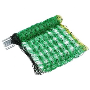 Düşük fiyat koyun/keçi netleştirme 9 teller PVC + GF mesajları ücretsiz tamir kiti elektrikli çit örgü - Product Image 1