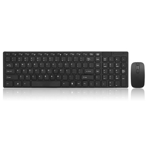 K-06 <strong>2</strong>.4G Wireless <strong>Keyboard</strong> and <strong>Mouse</strong> Combo <strong>Computer</strong> <strong>Keyboard</strong> with <strong>Mouse</strong> Plug and Play for Laptop Black - Product Image 6