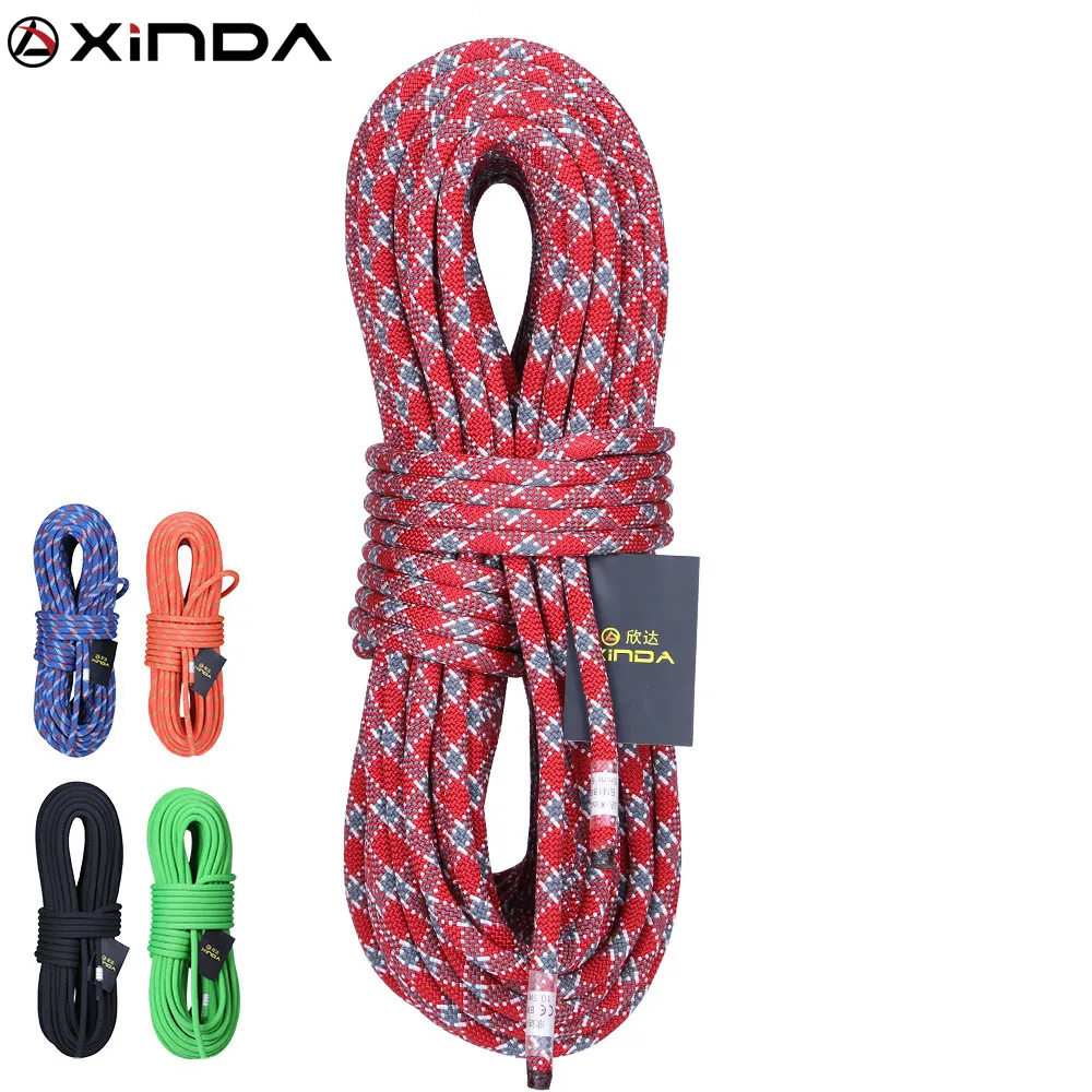 XINDA 18-38 kN 9-14 millimetri ad alta resistenza statica corda di nylon arrampicata