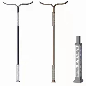 Decorative Street Light Pole Hot-dip Galvanized Street Light Pole