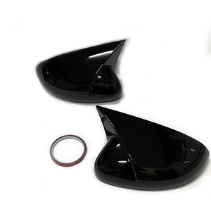 ABS yapışmasını yan ayna kapağı Honda şehir 2021 - 2022 oto dikiz öküz boynuz aynalı kapı dikiz aynası kapak - Product Image 5