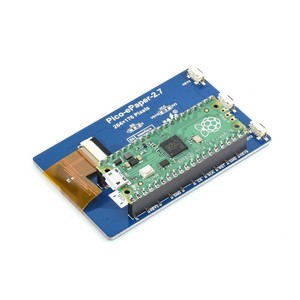2,7-Zoll-E-Paper-E-Ink-Anzeigemodul für Raspberry Pi Pico 264*176 Schwarz/Weiß 4 Graustufen-SPI-Bildschirm Unterstützung Benutzer definiert - Product Image 5