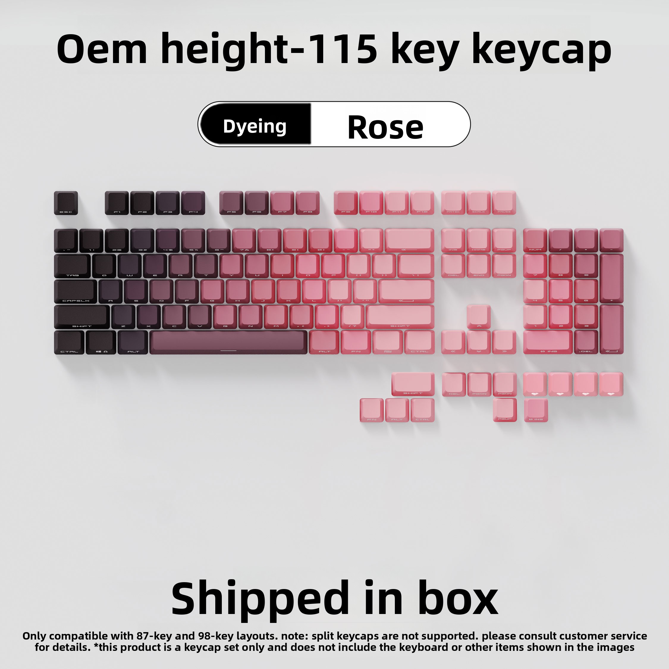 Rose - keycaps
