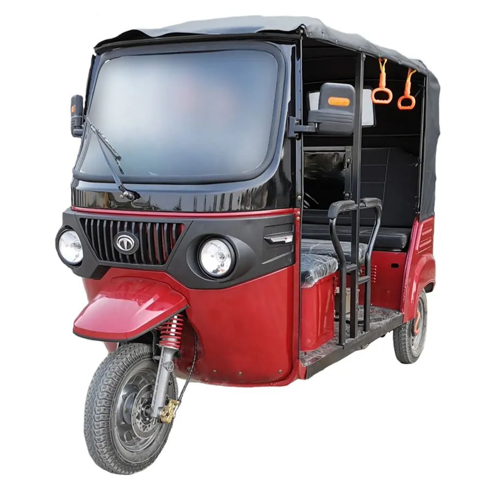 Bajaj yolcu oto üç tekerlekli bisiklet 60V1500W pil operasyonu üç tekerlekli yetişkin elektrikli testere