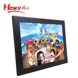8inch Square Screen <strong>BNC</strong> <strong>VGA</strong> AV USB Interfaces Monitor for Cash Register Car TV - Product Image 2