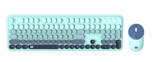 Combinación de teclado y ratón inalámbricos personalizados marca EK8870 FD para ordenador portátil de escritorio con amplia compatibilidad - Product Image 3