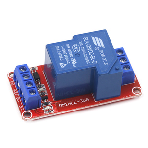 1 modulo relè di isolamento bidirezionale 5V 30A con accoppiatore ottico elettronico modulo relè a 1 canale Trigger alto/basso livello + ICs - Product Image 2