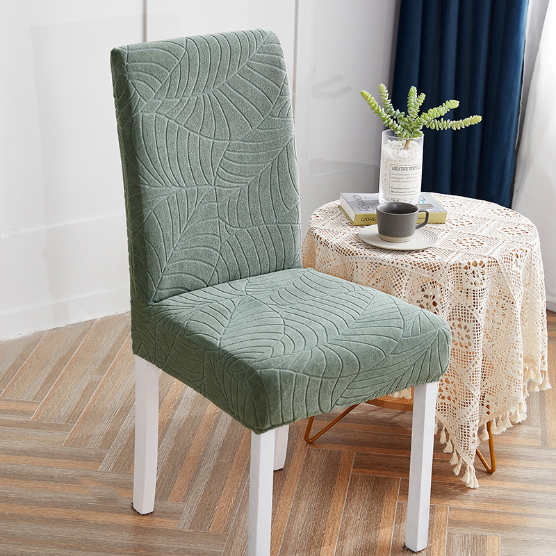 Verde hierba-Jacquard impermeable hoja grande