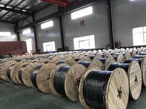 2 * 6AWG + 1 * 6AWG Triplex bükülmüş servis XLPE yalıtım malzemesi ile bırakma teli 6/7 alüminyum 3x6AWG kablo AAC ACSR havai - Product Image 5