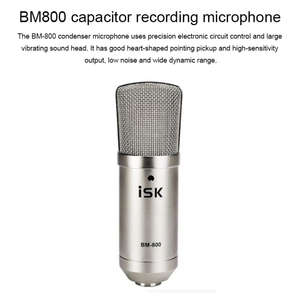 Bán buôn chất lượng tốt nhất ISK BM-800 âm thanh ghi âm Microphone condenser mic cho studio và phát thanh truyền hình - Product Image 4