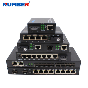 Convertidor de medios Ethernet de fibra óptica Dual Gigabit SM MM 100 Mbps RJ45 conector óptimo para redes IP 2km distancia 80KM - Product Image 3