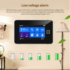 Wifi Touch Screen Wireless Home <strong>Alarm</strong> <strong>IOS</strong> <strong>Android</strong> APP <strong>Control</strong> SMS Burglar Home <strong>Security</strong> GSM WiFi <strong>Alarm</strong> System - Product Image 2