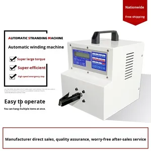 XinFeiXiang XFX-RX Hochgeschwindigkeits-Automatische Drahtverdrillungs- und Verdrillungsmaschine mit Einstellbarer Geschwindigkeit 220V für die Kabelherstellungsindustrie 8,7kg - Product Image 3