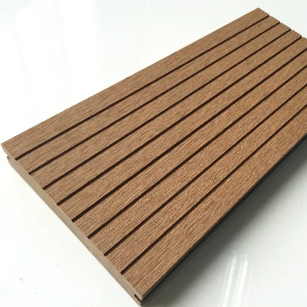 Outdoor Using Wood Look Solid Exterior Wood Plastic Composite Decking WPC Flooring