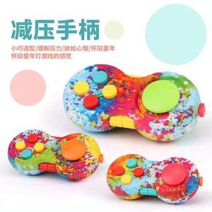 Fidget Pad decompressione manico Puzzle allevia lo Stress e l'ansia Fidget Controller gioco Focus Pad cubo giocattoli - Product Image 3