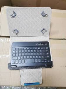 2021 Micro USB Trending Portable 7&quot; Wireless Mini <strong>Keyboard</strong> Leather case for Tablet Stand Pc <strong>Android</strong> Gaming <strong>Keyboard</strong> Cover - Product Image 3