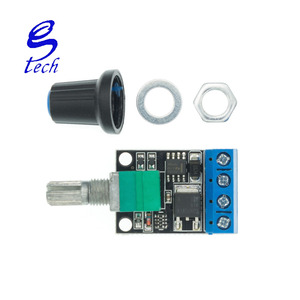 Regulador de voltaje de 5V, 12V, 10A, controlador de velocidad de Motor de CC PWM, regulador de velocidad continuo, regulador de potencia LED - Product Image 1