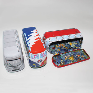 Tùy Chỉnh Trẻ Em Của Xe Buýt Xe Hình Kim Loại Tin Hộp Cấp Thực Phẩm Rỗng Lưu Trữ Container Cho Kẹo Tinplate Quà Tặng Bao Bì - Product Image 5