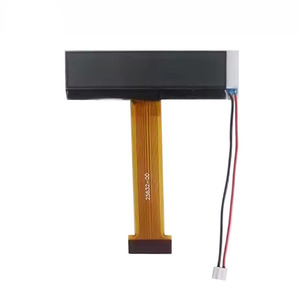 COG-Schnitts telle ST75256 Bildschirm 256x32 Auflösung Weiße Hintergrund beleuchtung LCD-Module für die Wand montage - Product Image 1