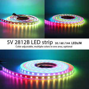 RGB WS2812B WS2812 LED-Licht leiste SP110E Bluetooth-LED-Controller USB-DC-Anschluss kit DC5V 30/60/144led/m - Product Image 6