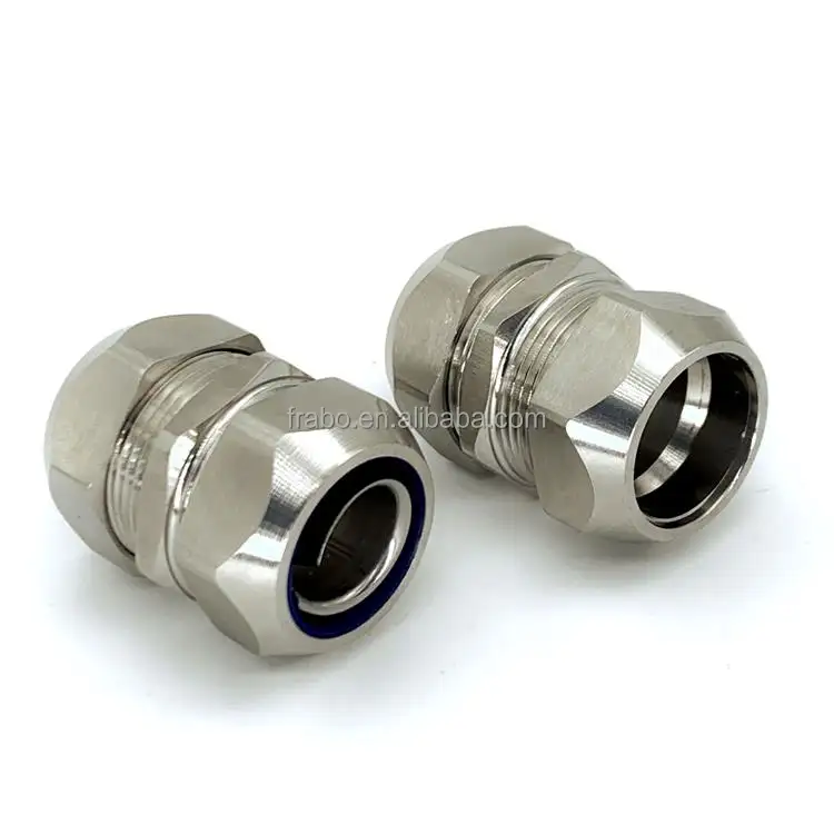 1/2 Inch 1 inch DGJ Connector Flex Conduit to Steel Pipe Stainless Steel Electrical Joint Thread Flexible Conduit Connector