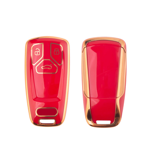 Thời Trang TPU Chìa Khóa Xe Bìa Vỏ Phụ Kiện Cho Audi Chìa Khóa Bảo Vệ Tay Áo TPU Chất Liệu Cho Audi Thương Hiệu Xe - Product Image 3
