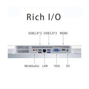 Brand Core AIO laptop I3 I5 I7 per ufficio Business Gaming Computer Touchscreen a bordo nudo Desktop tutto in un PC - Product Image 4